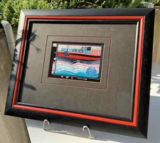 Friedensreich Hundertwasser "Regentag auf Liebe Wellen" – Kunst Druck Bilder