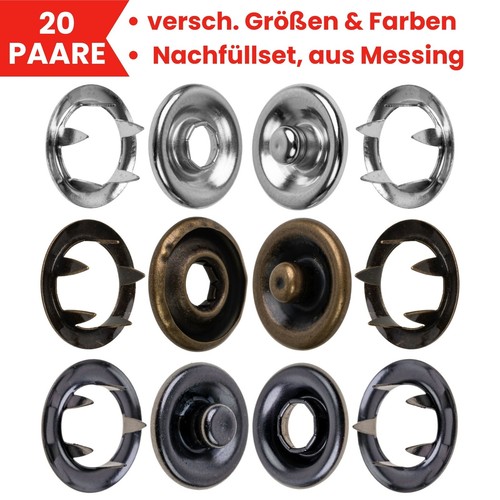 Näh freie druckknöpfe set - näh-freie,