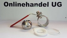 Kugelhahn / Edelstahl 1.4408 /