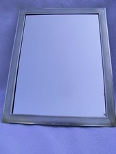 TISCHSPIEGEL- BILDERRAHMEN - FOTORAHMEN - SPIEGEL SILBER 925 UM 1926