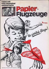 Papier-Flugzeuge Felix