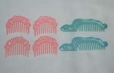 ~*Set 6 Kämme*~ Vintage Lady Lovely Locks Lockenlicht Puppen-Zubehör Lot Bundle