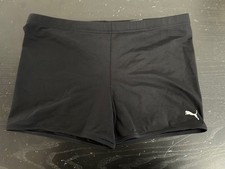 #E125: PUMA Herren Badehose Badeshorts Classic Swim Trunk 701231471 schwarz Gr.M