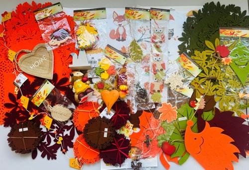 Herbstdeko konvolut xxl - herbstdeko,