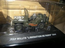 1:43 Victoria Jeep Willys Liberation De Paris 1944 in VP