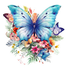 Wandtattoo Aufkleber Blumen &