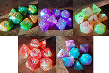 5x RPG 7 Würfel Set HDD