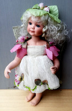 Porzellan Puppe Fee 30 cm