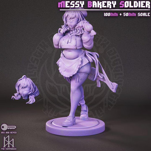 Messy bakery soldier 50mm - messy,
