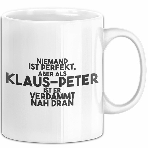 Klaus peter tasse niemand ist - klaus-peter,