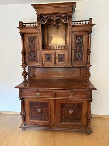 Gründerzeit buffet nussbaum - buffet,