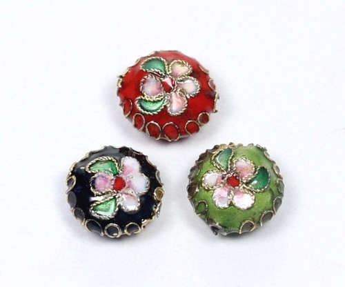 Cloisonne perle spacer - perle,
