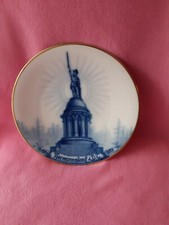 alter Wandteller, "1. Hermannslauf", 23,5 cm, Hutschenreuther, Selb