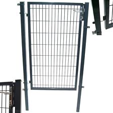 Quadratrohr Gartentor Doppelstabmatten Gartentür Garten Zaun Pforte Zauntor NEU