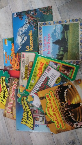 Vinyl volksmusik alle - 10, lp