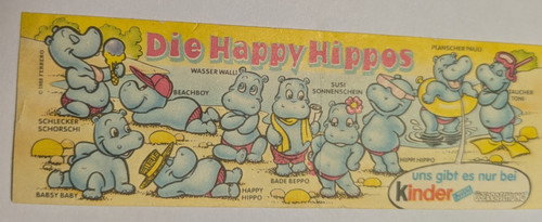 Rar beipackzettel die happy - rar!!,