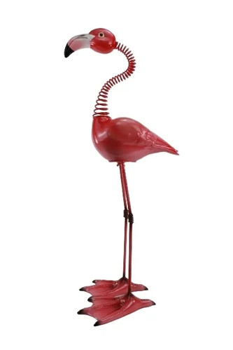 Gartenfigur metall lustiger - metall,