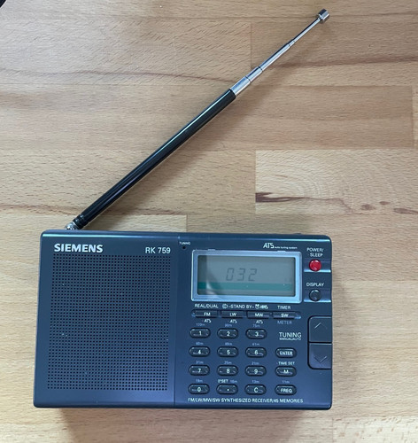 Siemens 759 weltempfänger - siemens, rk