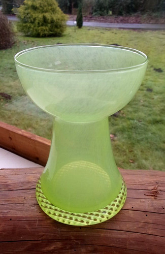 Vintage hyazinthenglas glas - vintage,