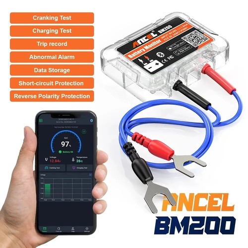 Ancel bm200 autobatterie - bm200,