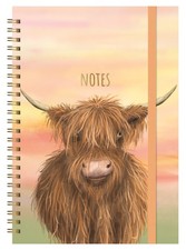 A5 Notizbuch Highland Kuh