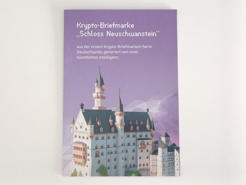 Krpyto briefmarke lila - krpyto,