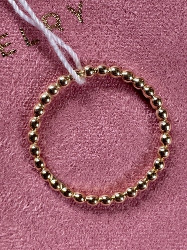 Metallperlen ring k - 14,