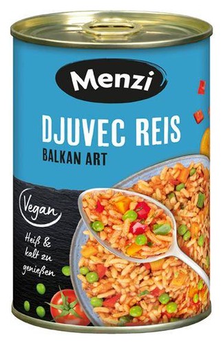 Menzi djuvec reis 400g dose - menzi,