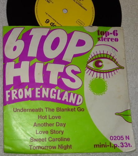 Mini single 6 top hits - ep-single:,