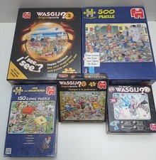 Zum Teil noch ovp: Wasgij  + Jan van Haasteren kleine Mini Puzzle Jumbo