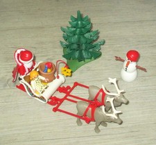 Playmobil Weihnachten 2er Rentierschlitten Tanne Schneemann Engel Weihnachtsmann