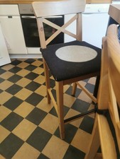 IKEA INGOLF Barhocker mit