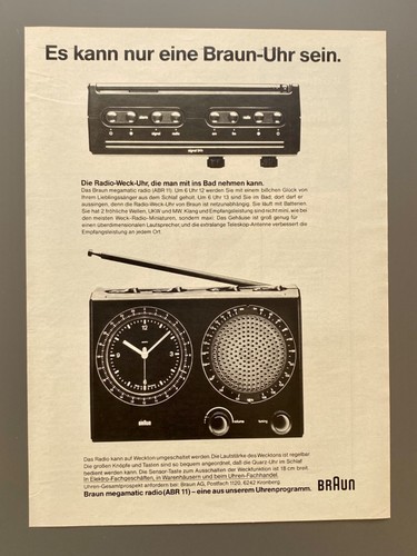 Braun visiotronic megamatic
