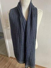Schal Herren ENGBERS grau/blau NEU