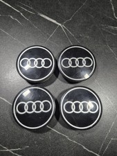 4x Nabendeckel mit Audi Logo N06 60mm