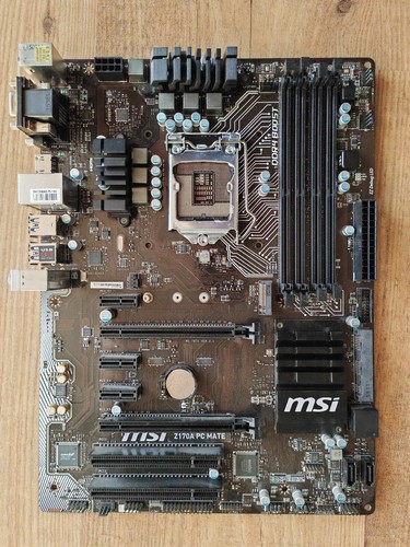 Msi z170a mate - z170a, pc