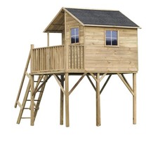 4iQ Holz Spielhaus Kinder