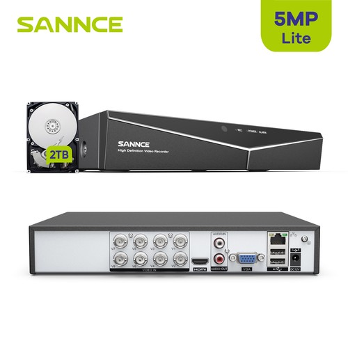 Sannce 5mp lite kanäle dvr - sannce,