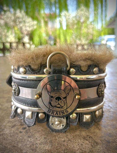 Hundehalsband leder - hundehalsband,