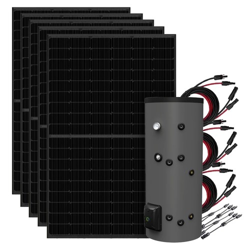Solaranlage 25kwp full black - full,