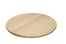 Pizzabrett rund Ø45cm aus Buchenholz – Schneidebrett für Pizza & Käse