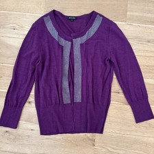 Escada elegant-lässiger Cardigan Schurwolle/Seide Mix Gr. 36 *** neuwertig ***