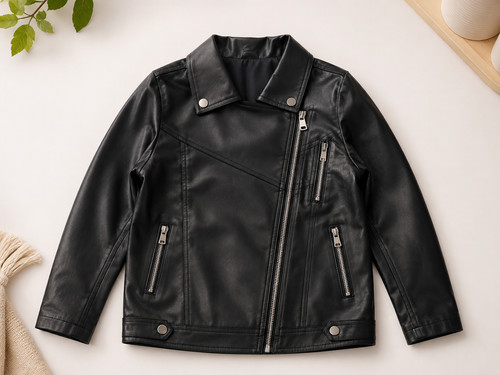 Jungen kunstlederjacke - kunstlederjacke, gr