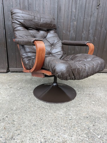 Designer vintage sessel leder - sessel,