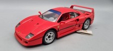 Modellautos 1:24 Franklin Mint Ferrari F40 1987 rot