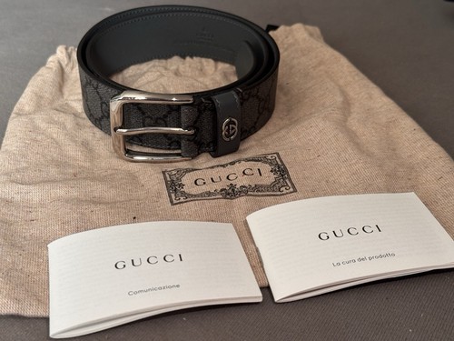 Gucci herren leder gürtel - herren,