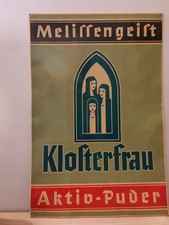 Klosterfrau Melissengeist Blechschild