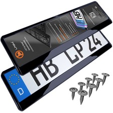 2 Stück Kennzeichenhalter