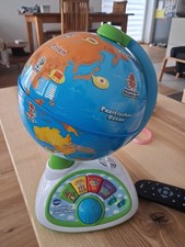 VTech Interaktiver Junior-Globus – Leuchtender Kinderglobus mit 48 Touch-Punkten