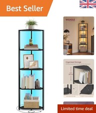 5-stufiges Eckregal mit